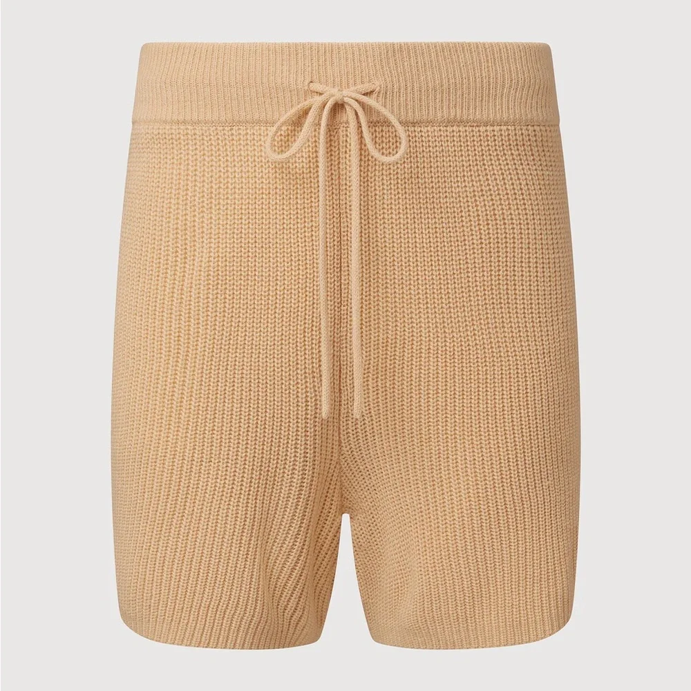 NWT Rachel Parcell Pull On Sweater Short Small Bleached Sand